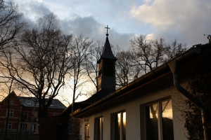 Albertusheim am Abend