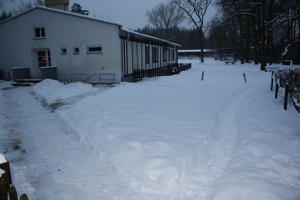 Albertusheim im Winter