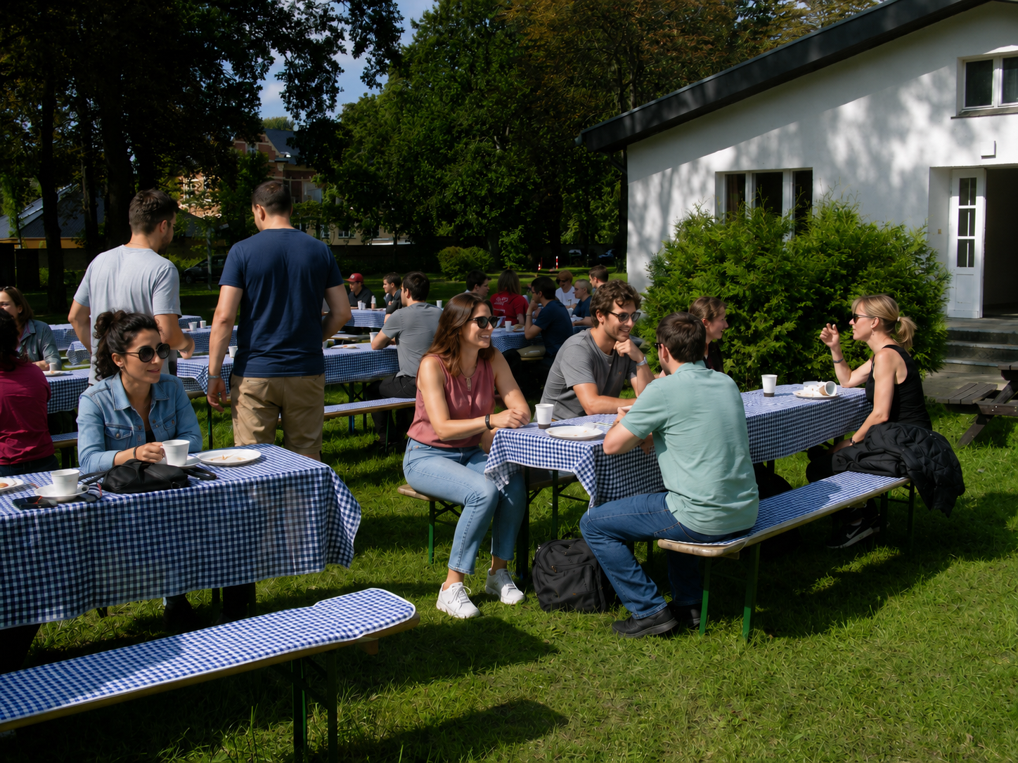 Gartenfest auf dem Gelände des Albertusheim